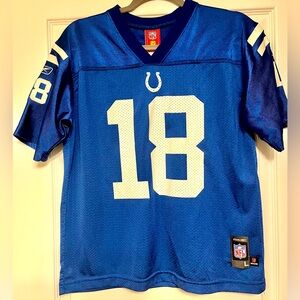 Youth Large Colts Peyton Manning jersey.